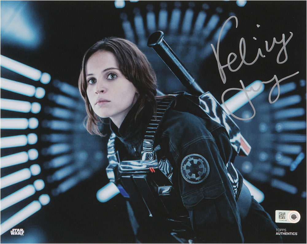 Featured image for “CELEBRATE FELICITY JONES’ BIRTHDAY WITH 40% OFF AUTOGRAPHS AT STAR WARS AUTHENTICS”