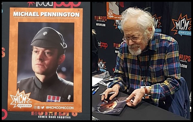 Featured image for “MICHAEL PENNINGTON MAKES CONVENTION DEBUT AT MCM LONDON”