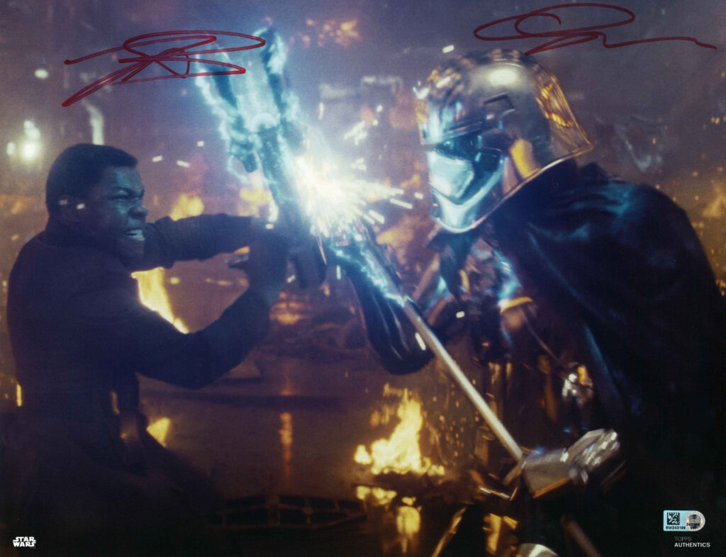 NEW GWENDOLINE CHRISTIE AUTOGRAPHS AT STAR WARS AUTHENTICS Star