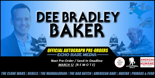 Featured image for “DEE BRADLEY BAKER REMOTE SIGNING WITH ECHO BASE MEDIA”Featured image for “DEE BRADLEY BAKER REMOTE SIGNING WITH ECHO BASE MEDIA”
