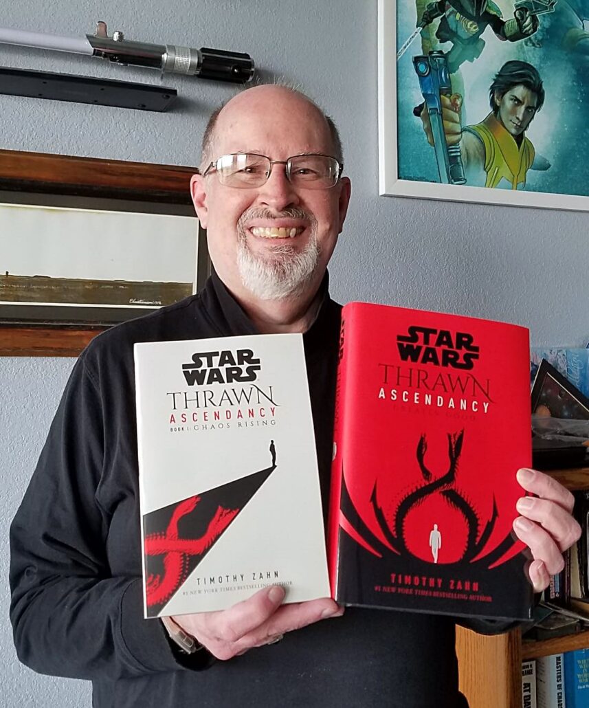Featured image for “TIMOTHY ZAHN SIGNED COPIES OF LATEST THRAWN NOVEL”
