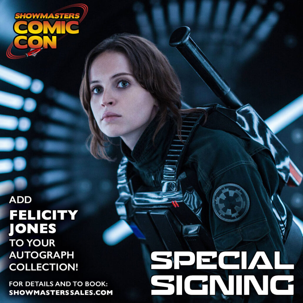 Featured image for “FELICITY JONES PRIVATE SIGNING”Featured image for “FELICITY JONES PRIVATE SIGNING”