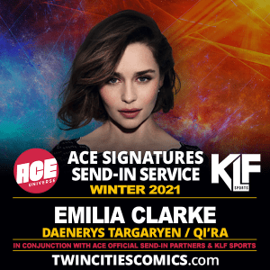 Featured image for “EMILIA CLARKE PRIVATE SIGNGING NOW LIVE”