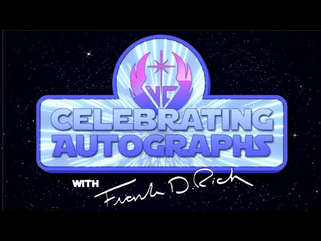 Featured image for ““CELEBRATING AUTOGRAPHS WITH FRANK RICH” NOW LIVE”